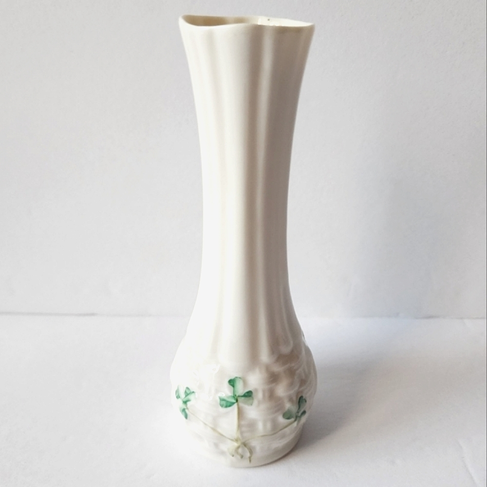 Vintage Belleek 2000 Millennium Limited Edition Bud Vase